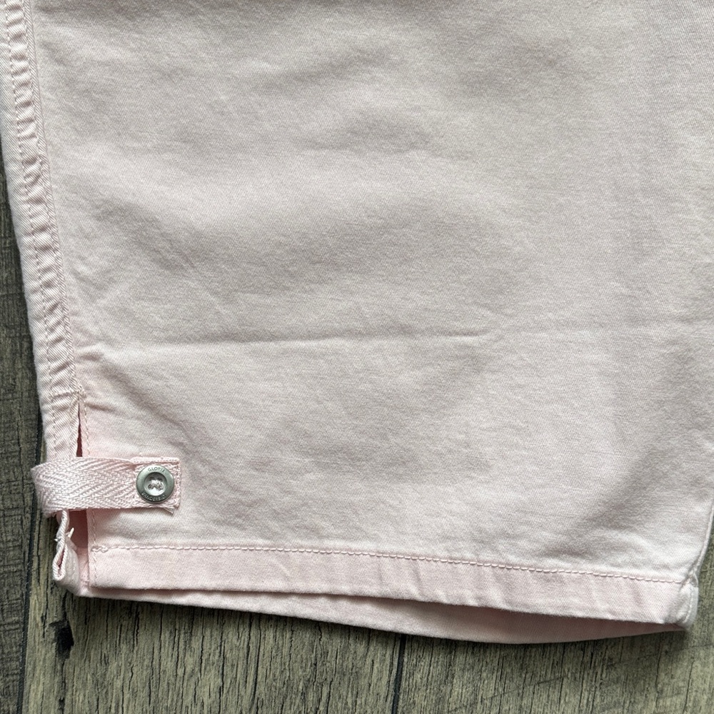 Gloria Vanderbilt Pale Pink Bermuda Shorts Size 16 - Picture 5 of 9